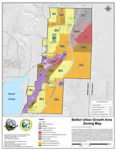 Belfair zoning map