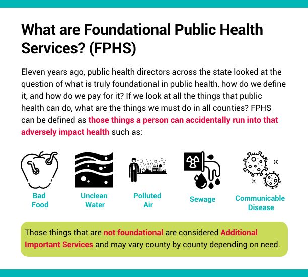Foundational Public Health Services