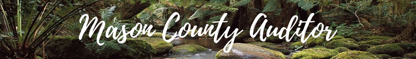 Mason County Auditor Page Banner